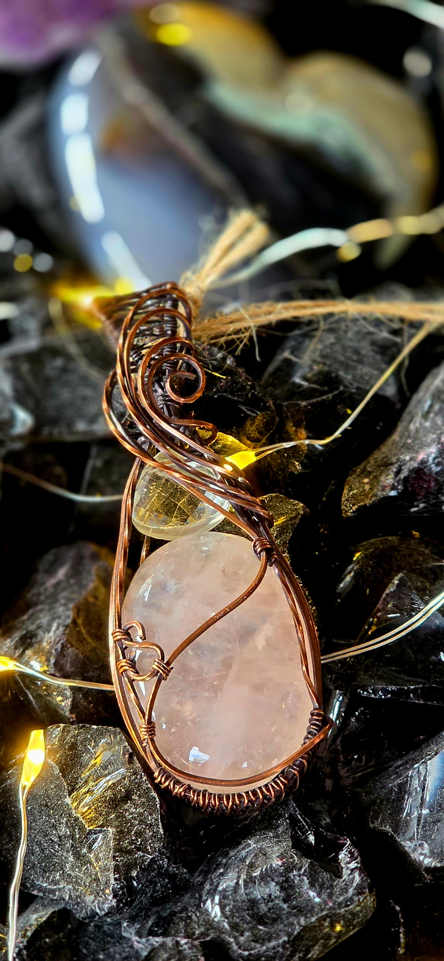 Pink Pendent
