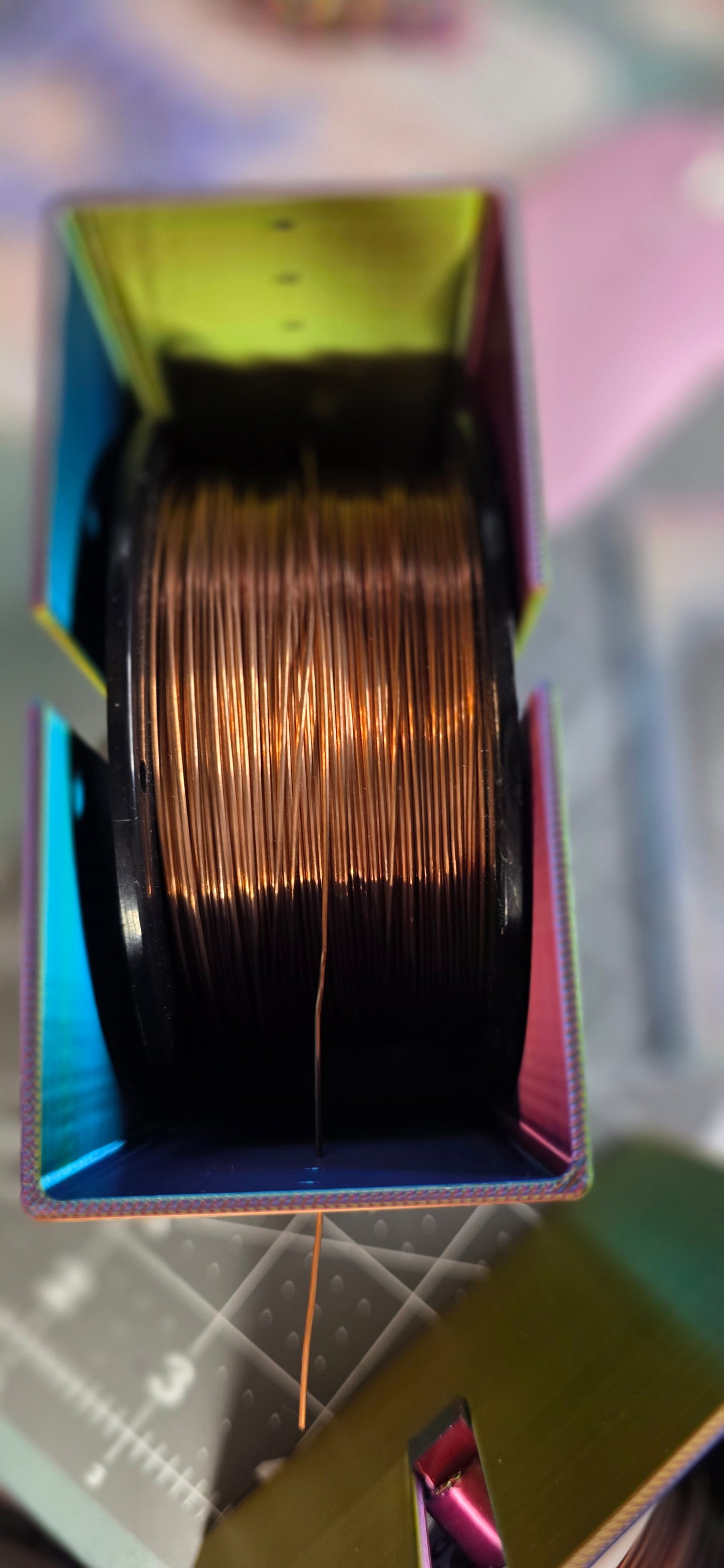 3D Printed Wire Spool Organizer